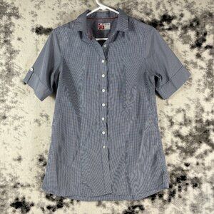 Chickfila Polo‎ Womens Size Medium Blue Career Uniform